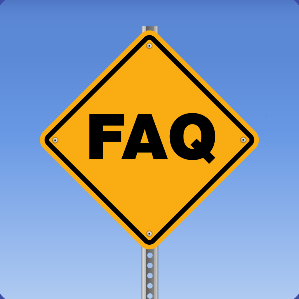 Frequently Asked Questions - FAQs
